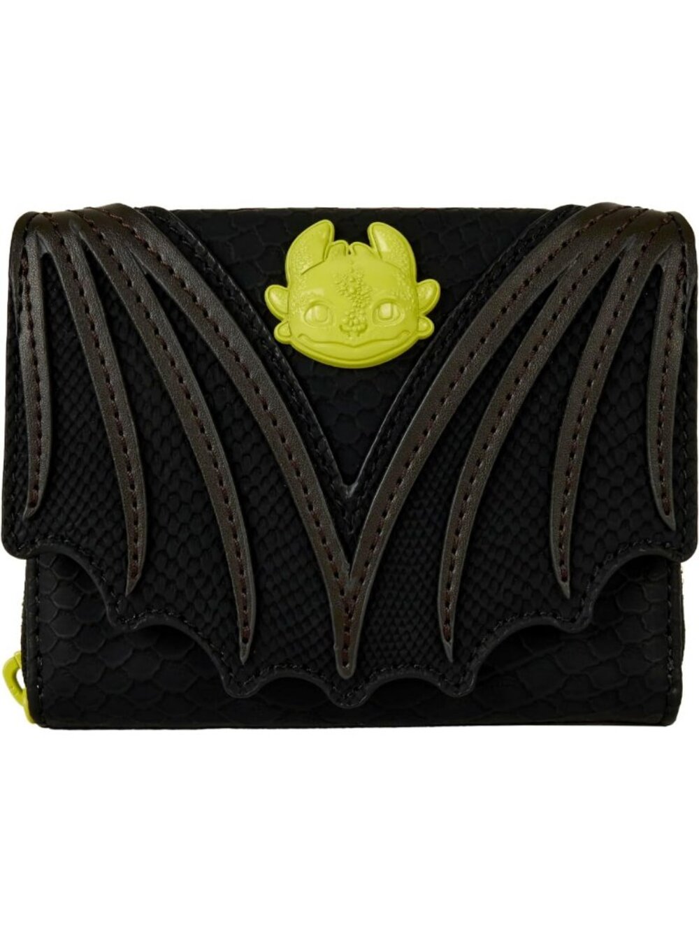 How to Train Your Dragon Wallet - Cute Cartoon Design, Zip Closure, Perfect Gift